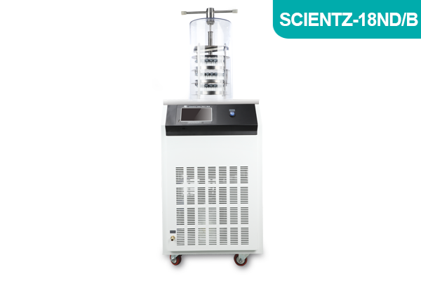 寧波新芝實驗型加熱式鐘罩凍干機Scientz-18ND/B壓蓋型